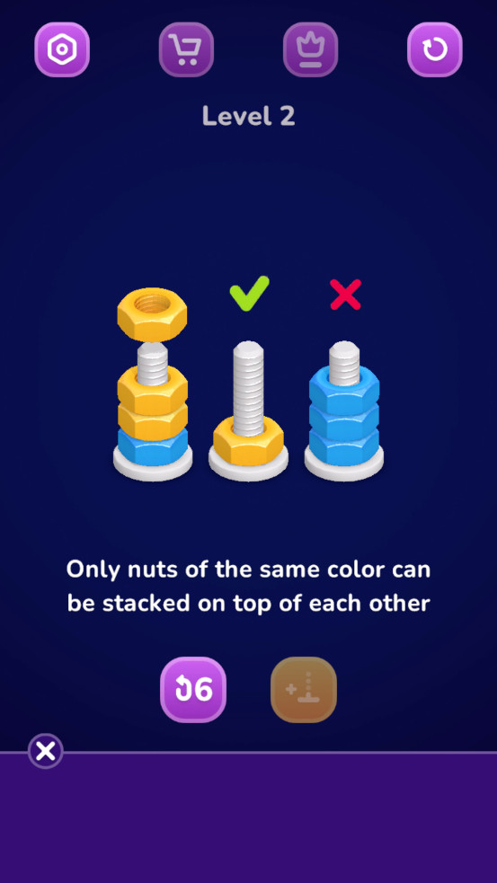 Nut Sort游戏截图2