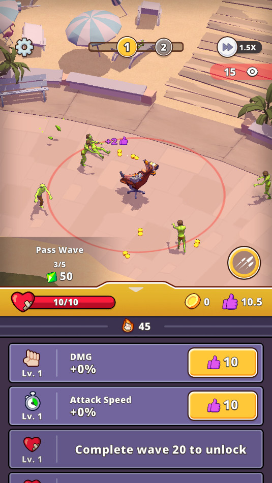 ������ɱ¾��ʬ����Chill and Kill: Zombie Idle��ͼ0