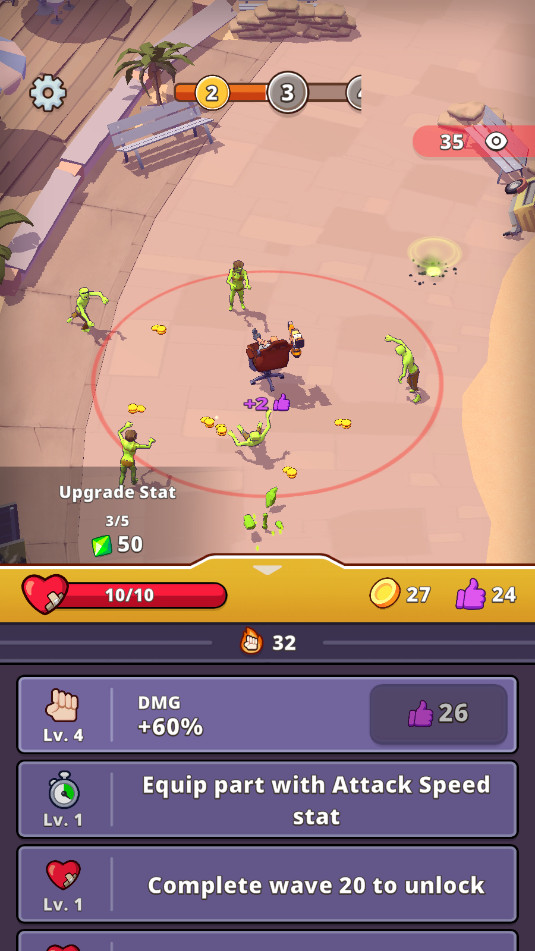 ������ɱ¾��ʬ����Chill and Kill: Zombie Idle��ͼ4