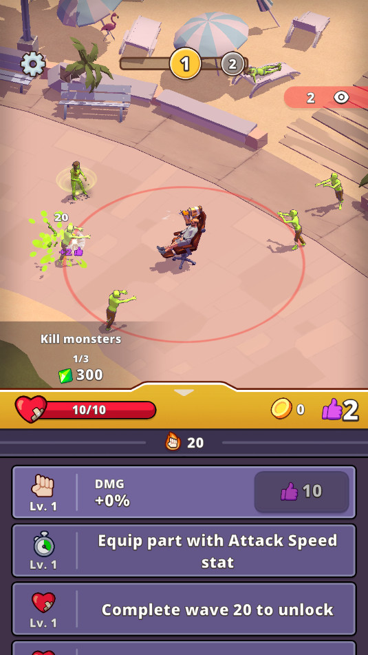 ������ɱ¾��ʬ����Chill and Kill: Zombie Idle��ͼ6