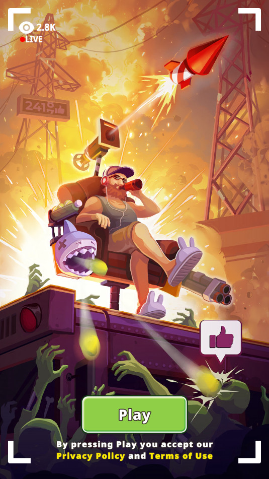 ������ɱ¾��ʬ����Chill and Kill: Zombie Idle��ͼ7