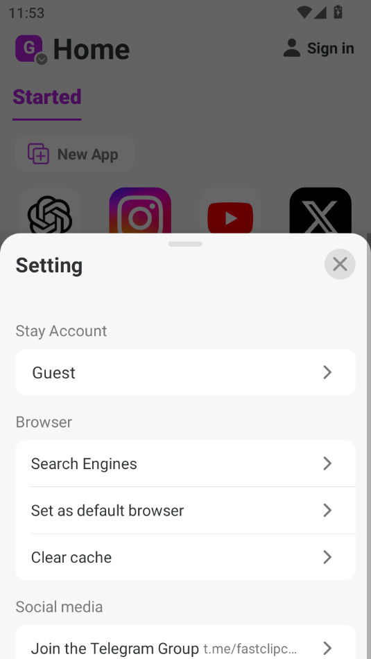 Stay Browserv1.0.0��ͼ1