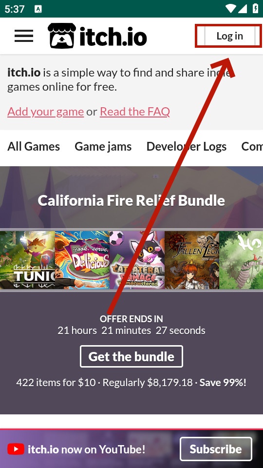 itch.io��Ϸƽ̨