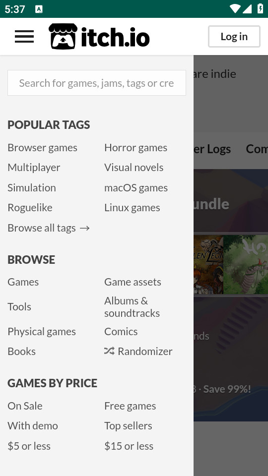 itch.io��Ϸƽ̨�ֻ���v1��ͼ4