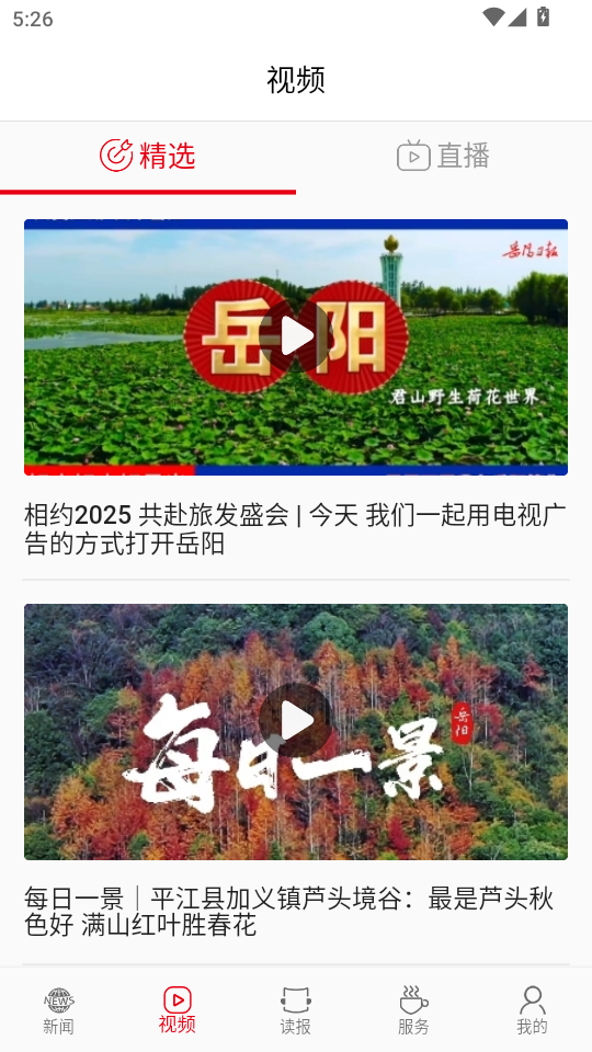 岳阳日报电子版截图1