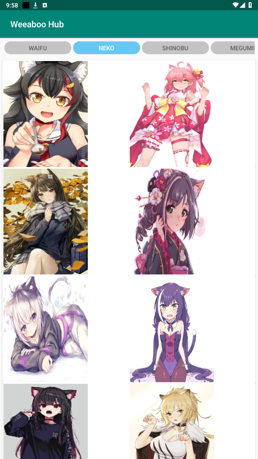 Weeaboo壁纸app截图3
