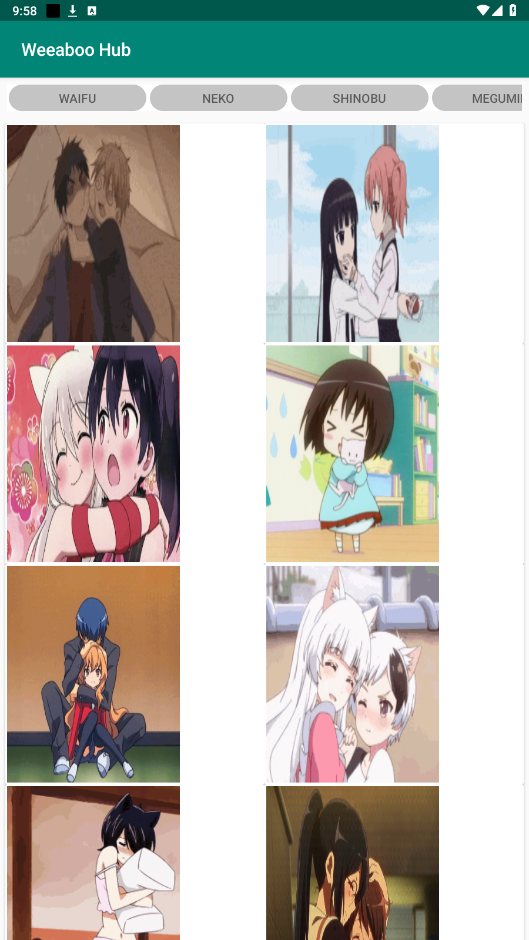 Weeaboo壁纸app截图5