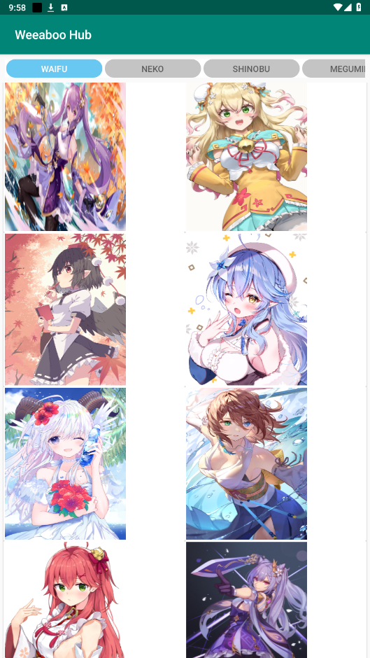 Weeaboo壁纸app截图2