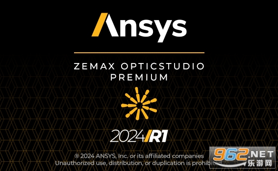 Zemax光学软件2024R1最新版 Zemax光学软件2024R1最新版
