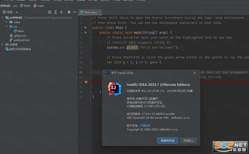 IntelliJ IDEA 2023中文版 IntelliJ IDEA 2023中文版