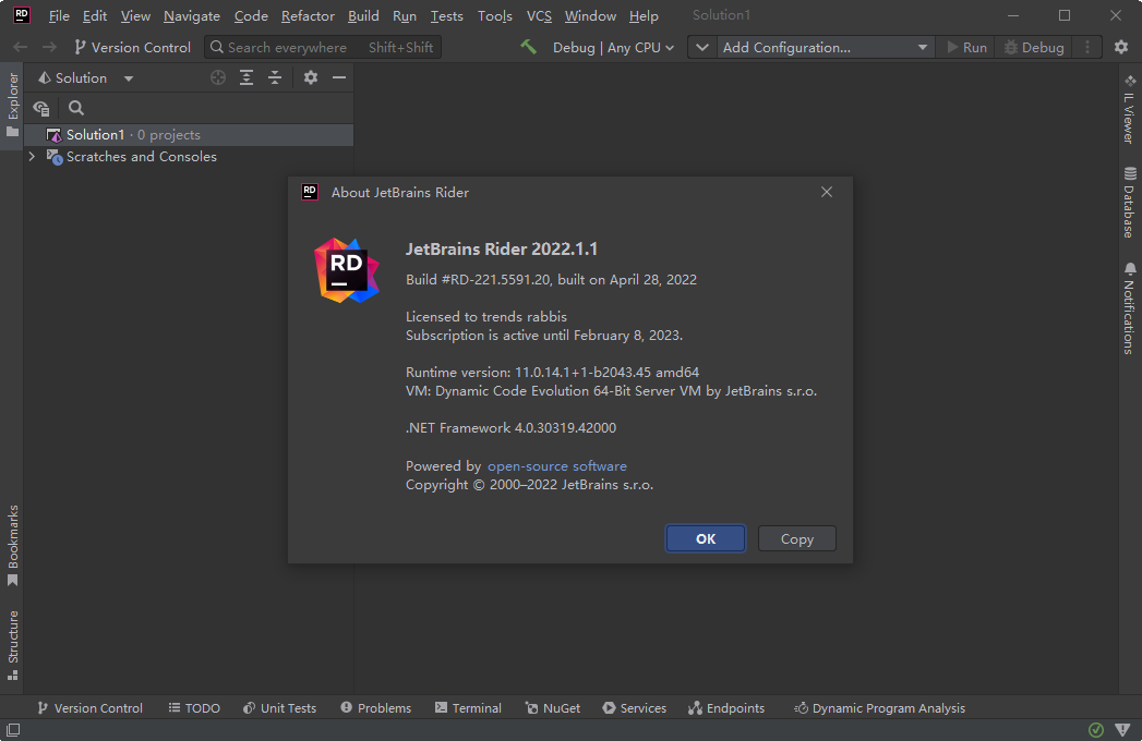 JetBrains Rider2022�ƽ��v221.5591.20��ͼ2