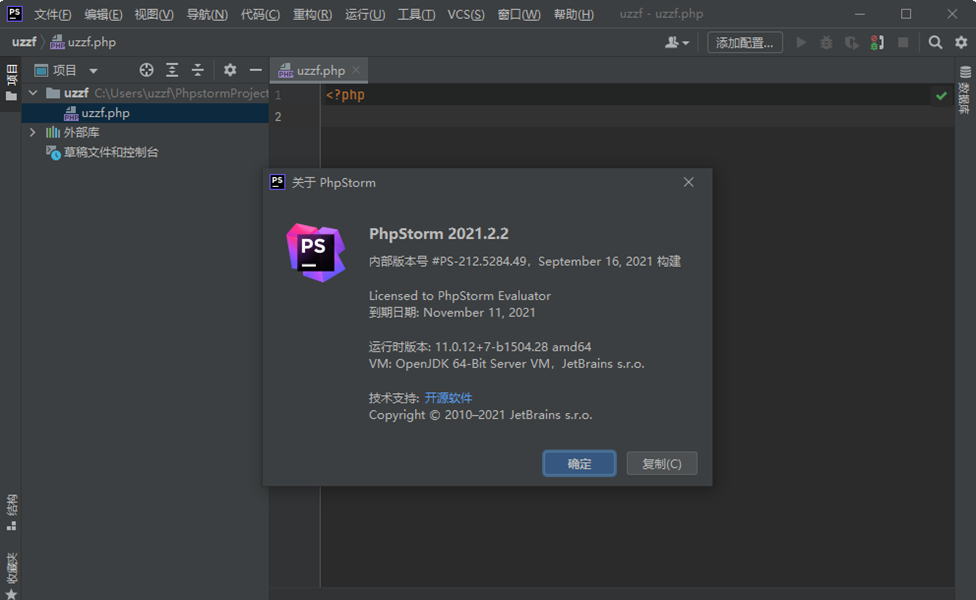 JetBrains PhpStorm 2021���°�v2021.2.2��ͼ0