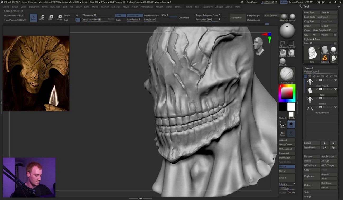 Maxon ZBrush2022�ƽ��v2022.0.7��ͼ1