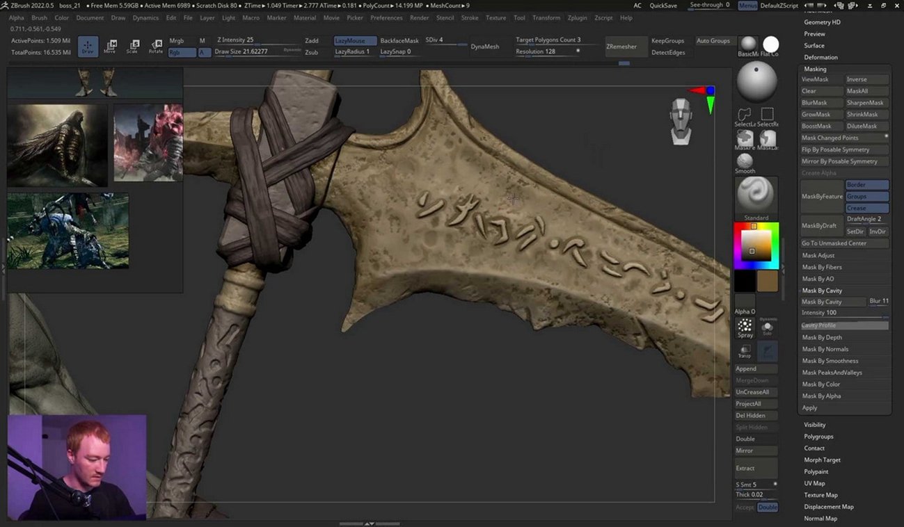 Maxon ZBrush2022�ƽ��v2022.0.7��ͼ3