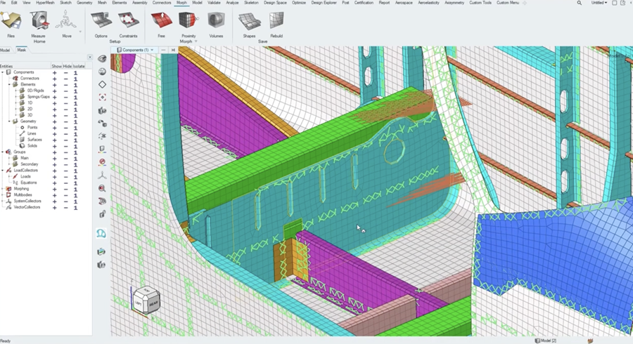 Altair Hyperworks 2023�����ƽ���ͼ2