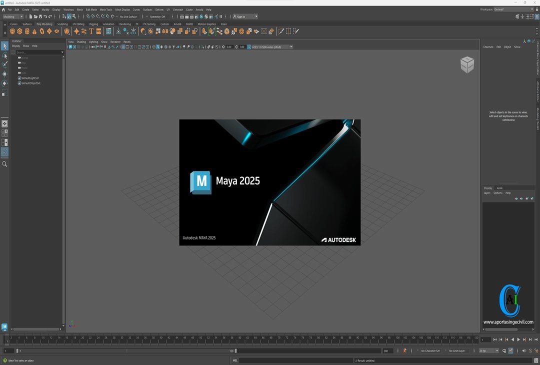 Autodesk Maya2025���İ�v2025.3.1��ͼ1