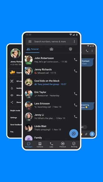 Truecaller Pro�ƽ⸶�Ѹ߼���v26.21.6 Gold Amoled �ƽ�������ͼ1
