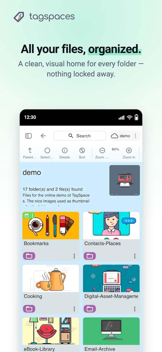 TagSpaces(�ļ���ǩ������)v6.13.12 �ٷ����ͼ4