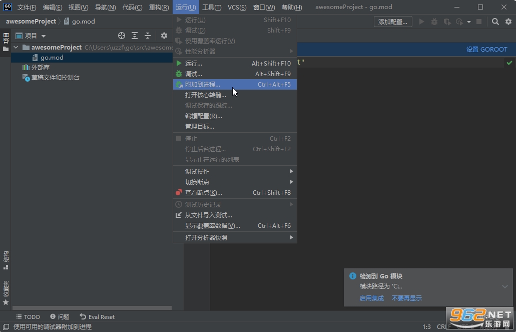JetBrains GoLand 2021�������°�v2021.3.2��ͼ2