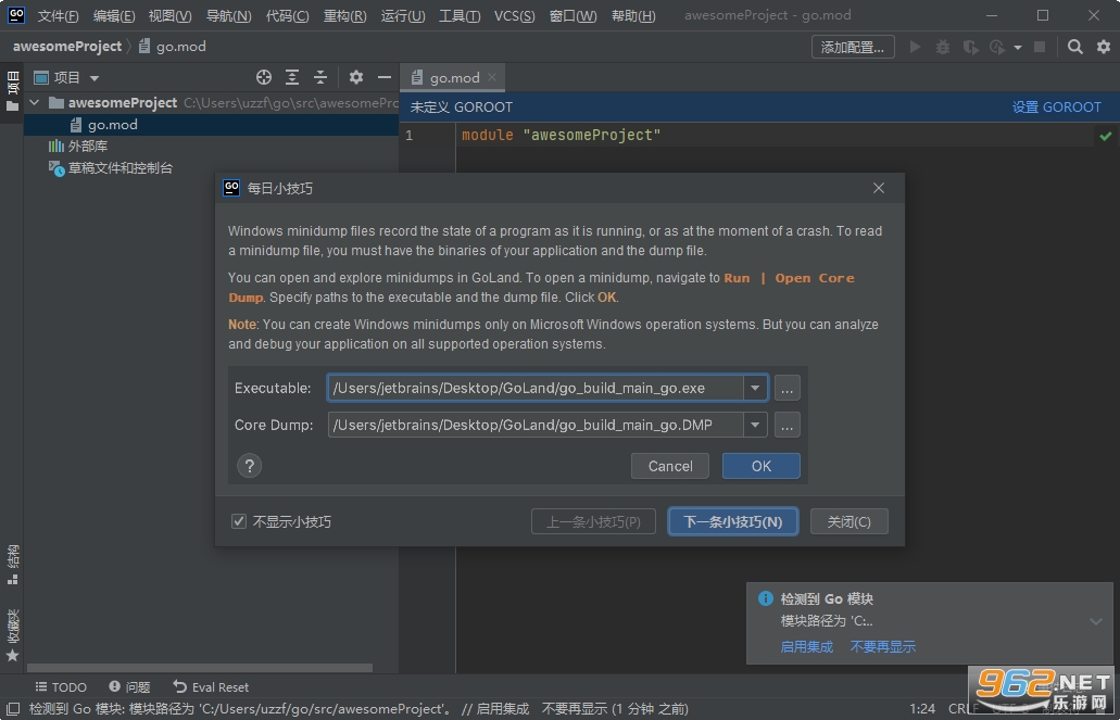 JetBrains GoLand 2021�������°�v2021.3.2��ͼ1