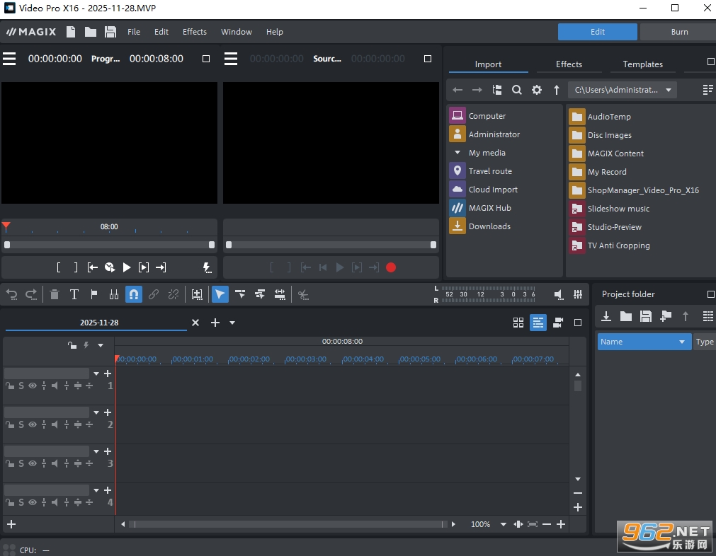 MAGIX Video Pro X16���ü�����ͼ0