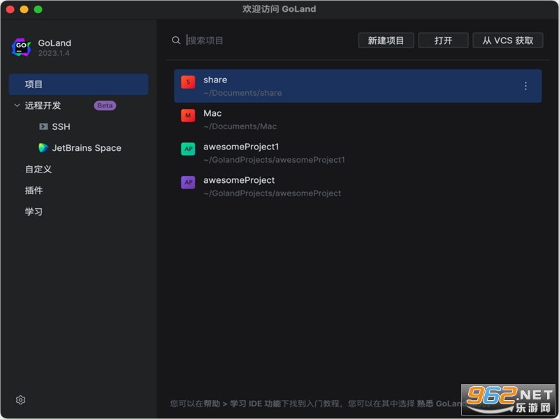JetBrains GoLand2025�����ƽ��v2025.1��ͼ1