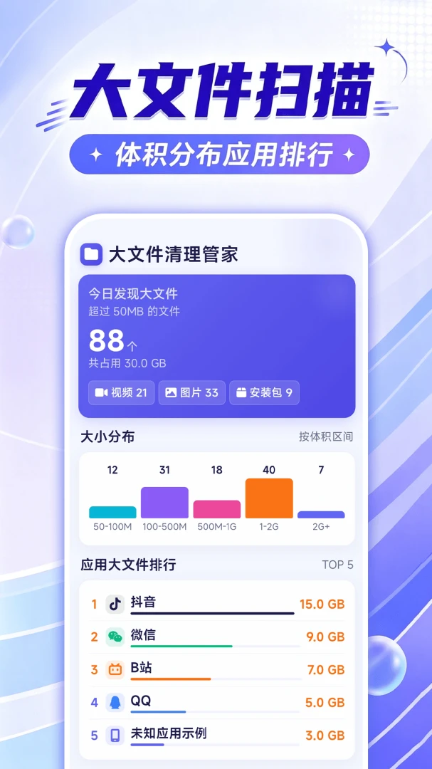 大文件清理管家app截图2