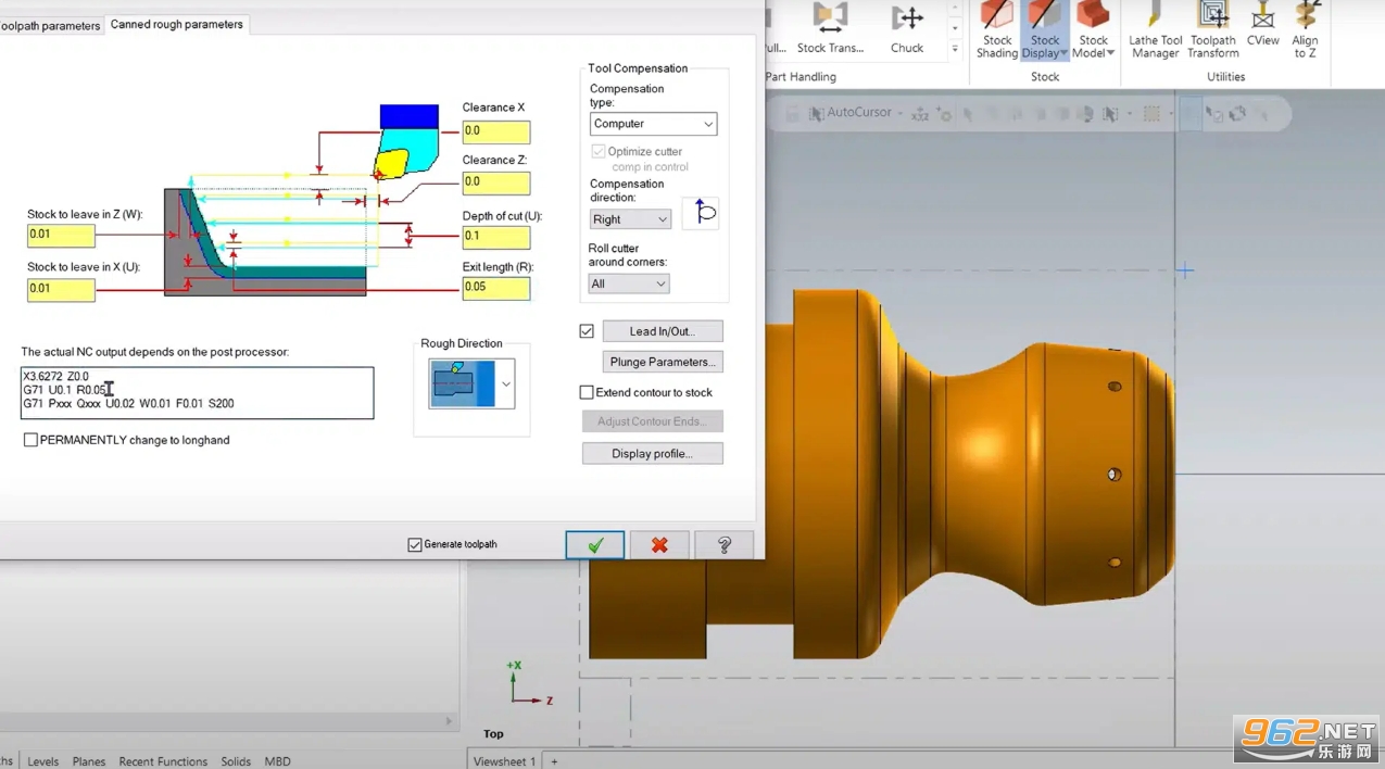 Autodesk FeatureCAM Ultimate 2018 加工模拟 刀具路径